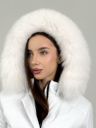 Комбинезон женский зимний Гранд Сибирь (белый мех)